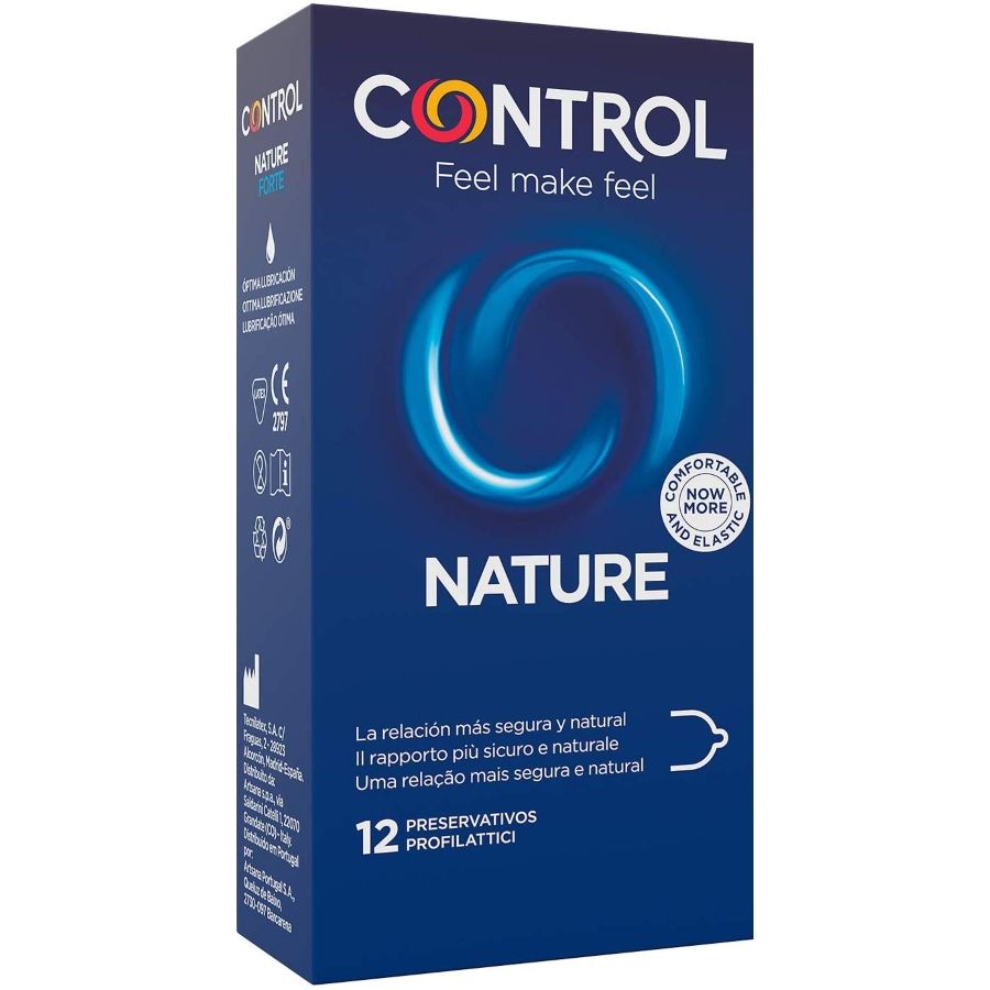 CONTROL - PRESERVATIVI ADAPTA NATURE 12 UNITÀ – Gamma naturale
