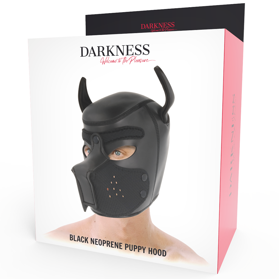 DARKNESS - MASCHERA PER CANI IN NEOPRENE CON MUSERELLA RIMOVIBILE L – Muso SM – foto 6