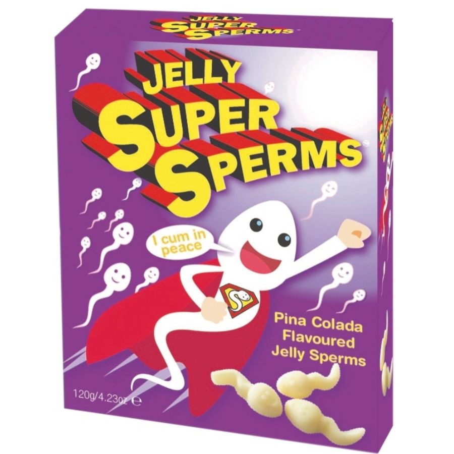 SPENCER & FLEETWOOD - JELLY SUPER SPERM GOMMIES FORMA SPERMA 120 GR – Dolcetti divertenti – foto 3