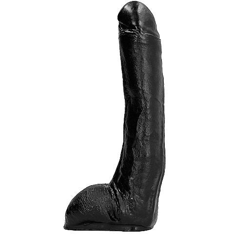 ALL BLACK - DONG 29 CM CURVADO – Peni realistici – foto 2
