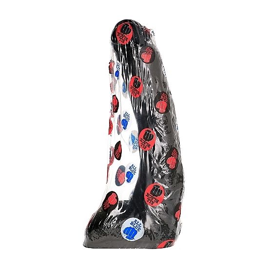ALL BLACK - DONG 29 CM CURVADO – Peni realistici – foto 3