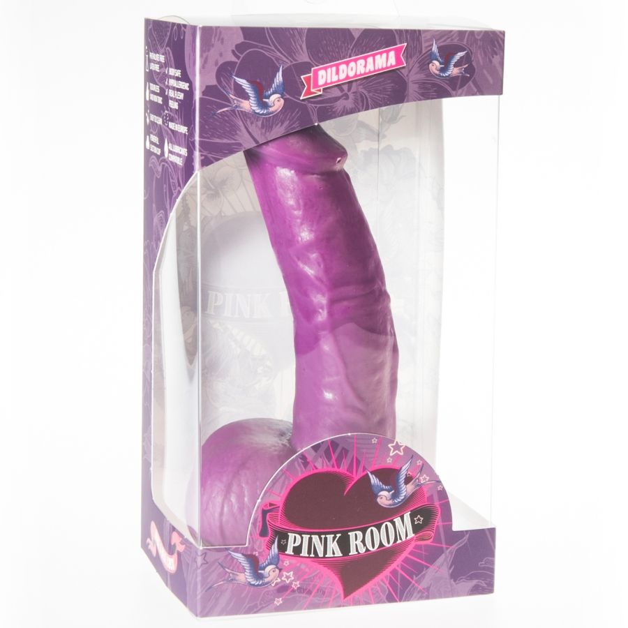 PINK ROOM - DILDO REALISTICO CONNOR VIOLA 16 CM – Peni realistici – foto 2