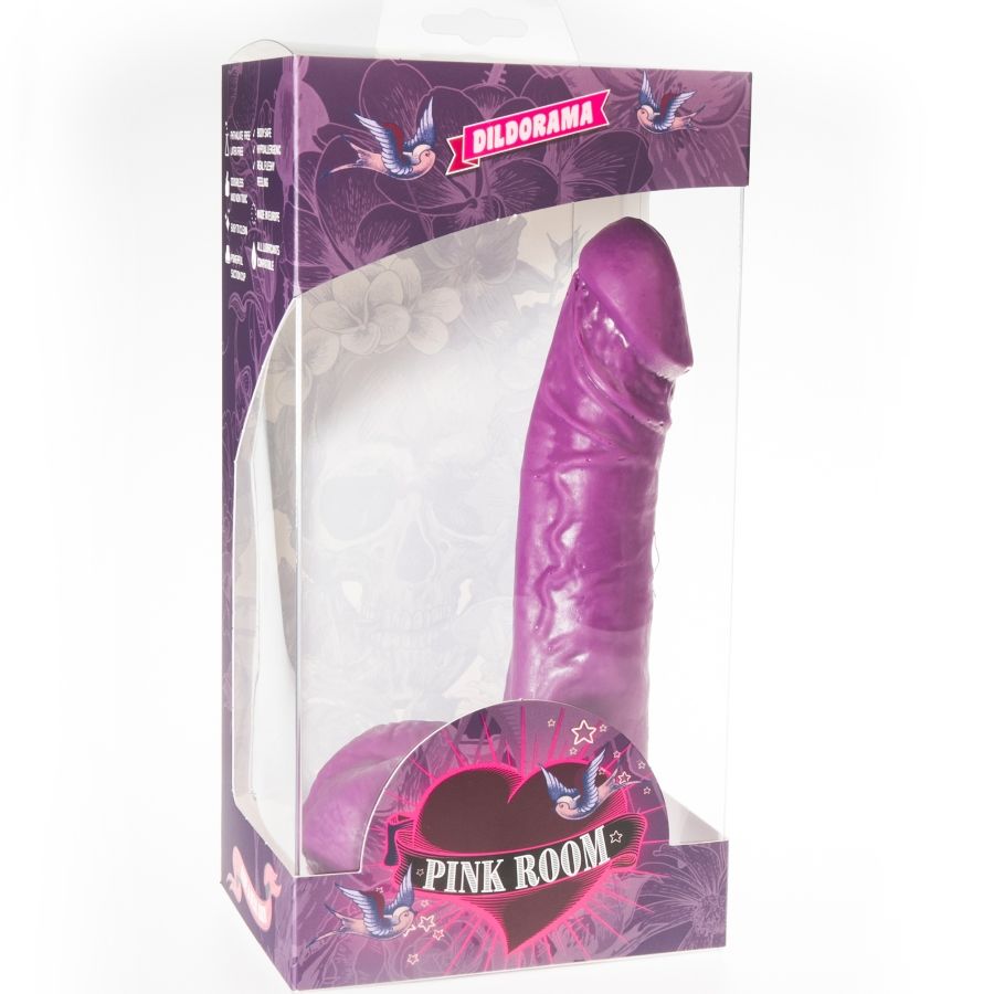 PINK ROOM - EBAN DILDO REALISTICO VIOLA 19 CM – Peni realistici – foto 2