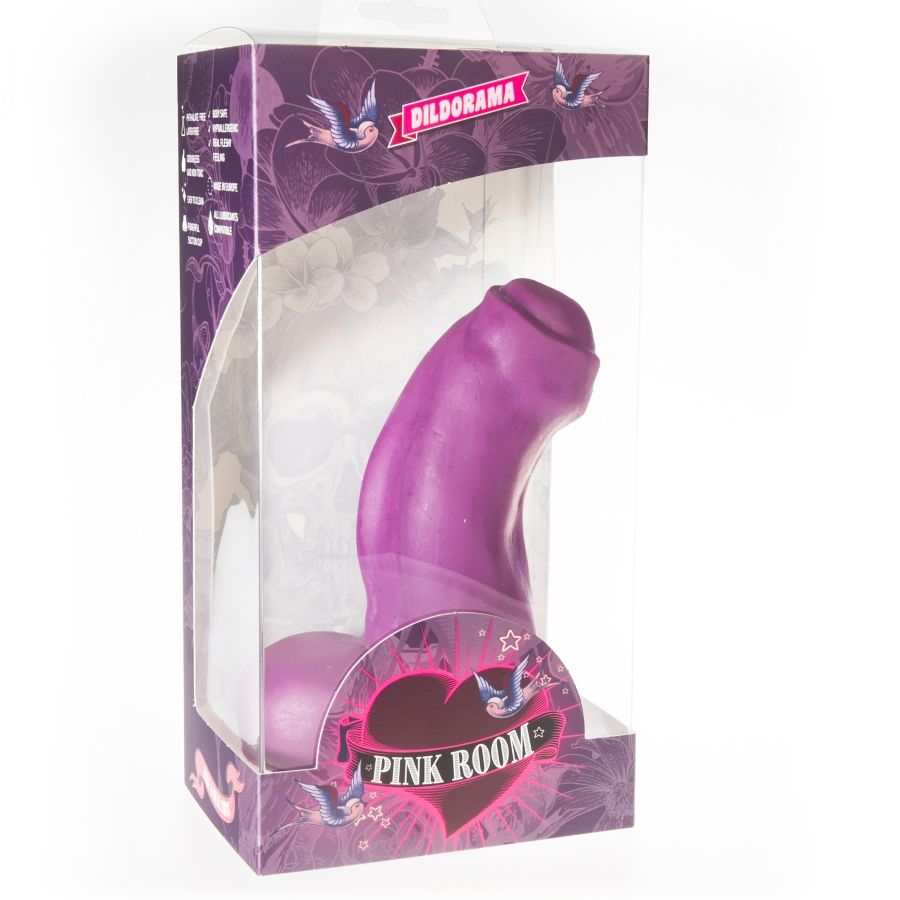 PINK ROOM - NESTOR DILDO REALISTICO VIOLA 16,5 CM – Peni realistici – foto 2
