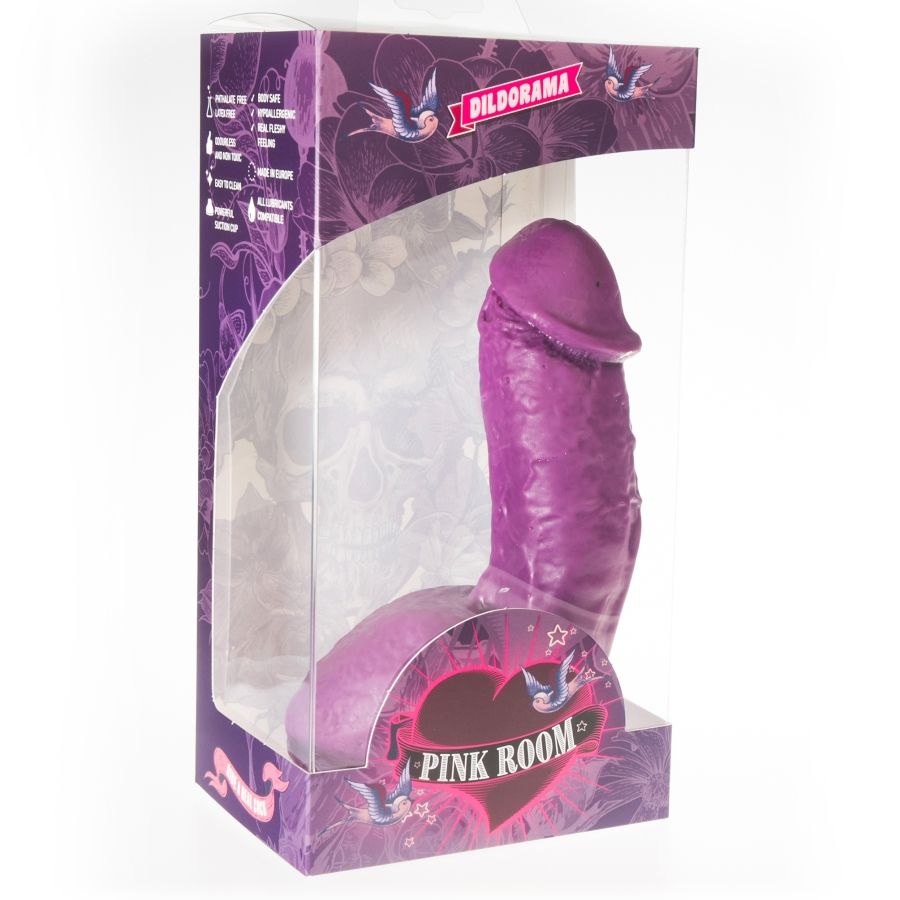 PINK ROOM - ELIAN DILDO REALISTICO VIOLA 17,5 CM – Peni realistici – foto 2