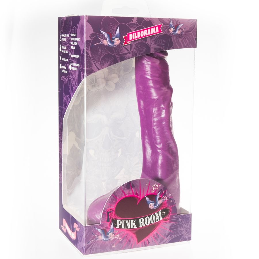 PINK ROOM - NILO DILDO REALISTICO VIOLA 23 CM – Peni realistici – foto 2
