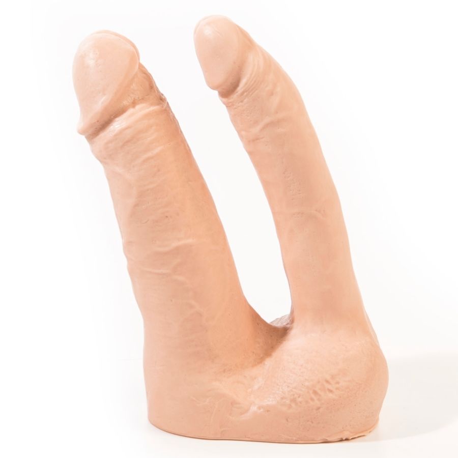 PINK ROOM - ARTHUS DOPPIO DILDO REALISTICO FLESH 17CM/15.5CM – Peni realistici