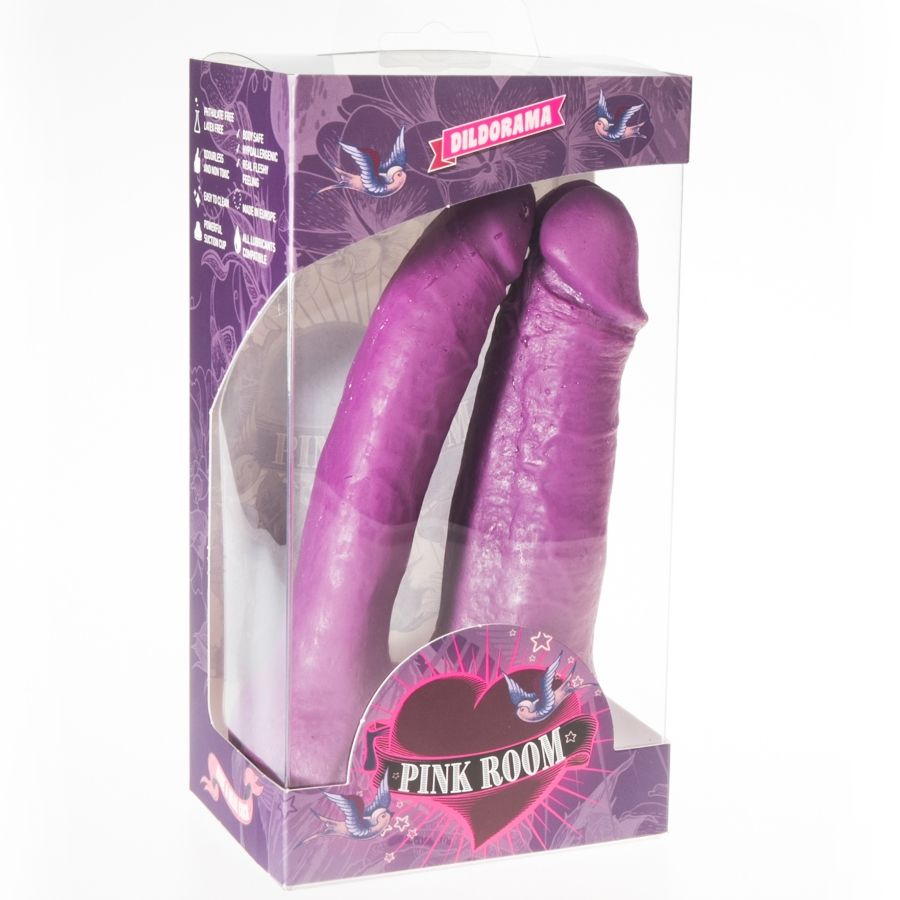 PINK ROOM - DILDO REALISTICO ARTHUS VIOLA 17CM/15.5CM – Peni realistici – foto 2