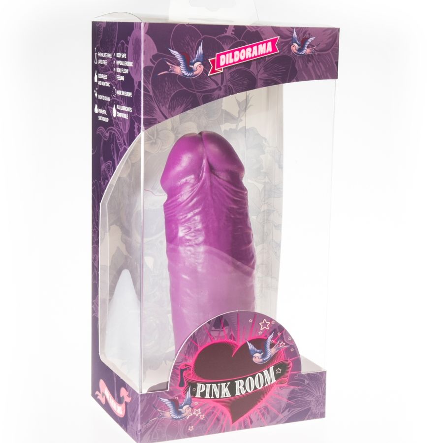 PINK ROOM - DAEL DILDO REALISTICO VIOLA 18,5 CM – Peni realistici – foto 2