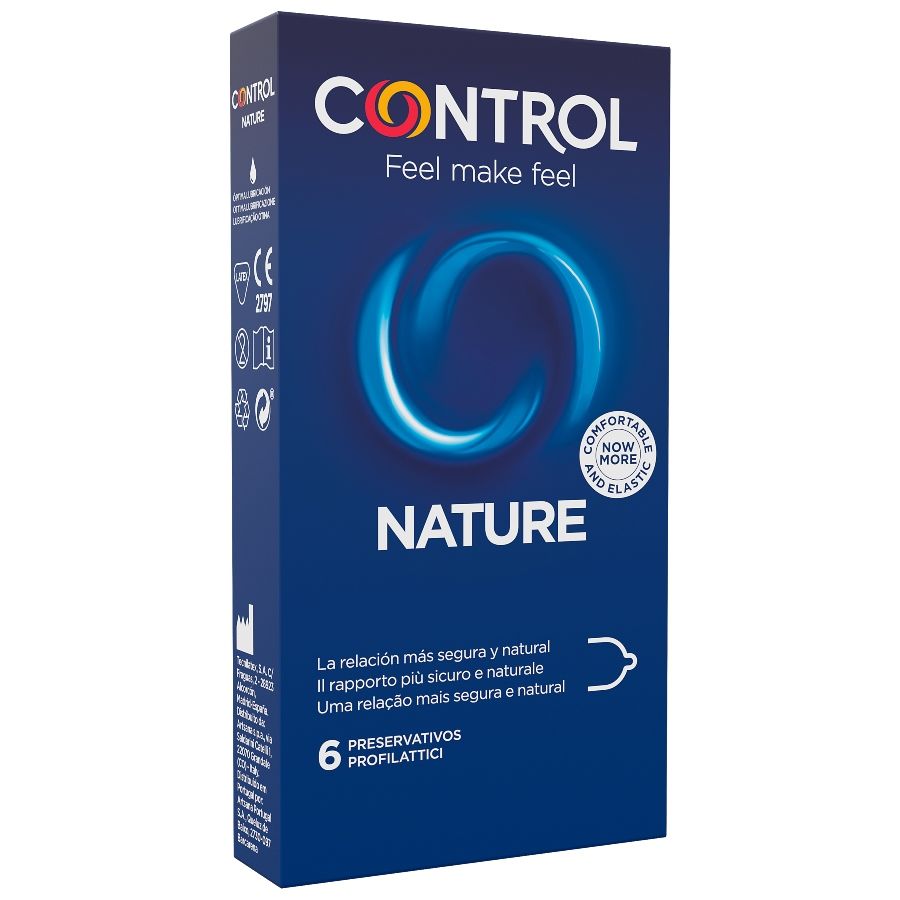 CONTROL - PRESERVATIVI ADAPTA NATURE 6 UNITÀ – Gamma naturale