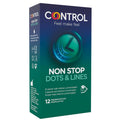 CONTROL - NONSTOP DOTS AND LINES CONDOMS 12 UNITS – Punti e smagliature