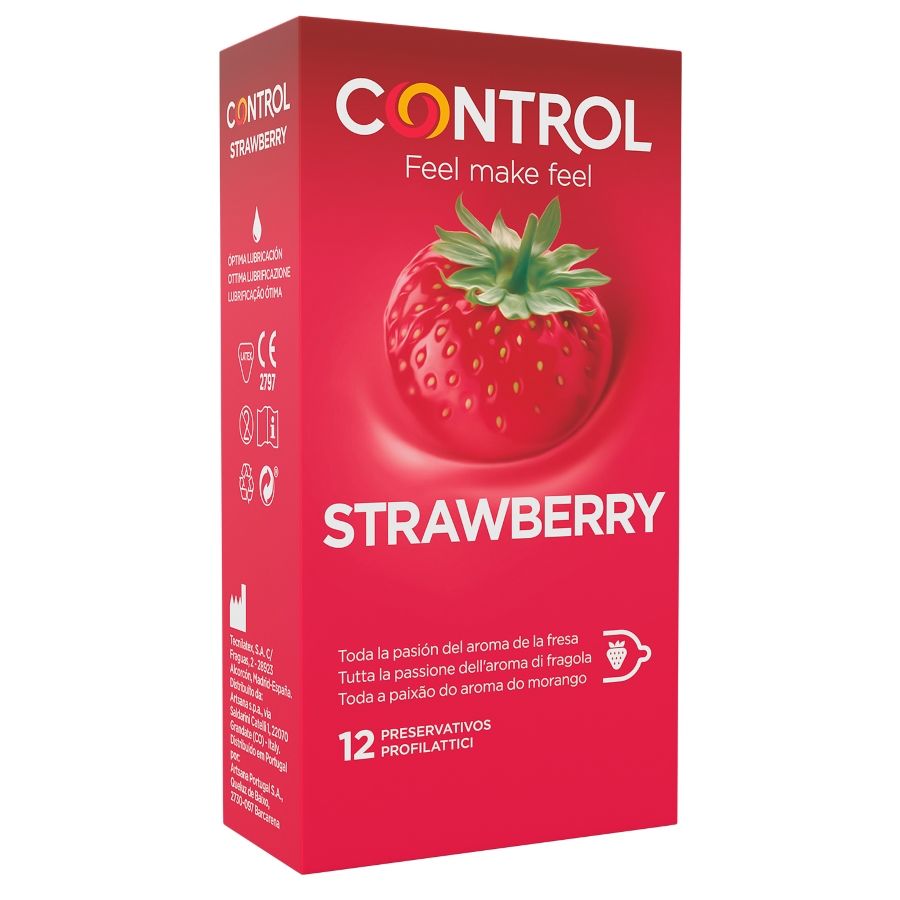CONTROL - ADATTA FRAGOLA 12 UNITÀ – Profumo