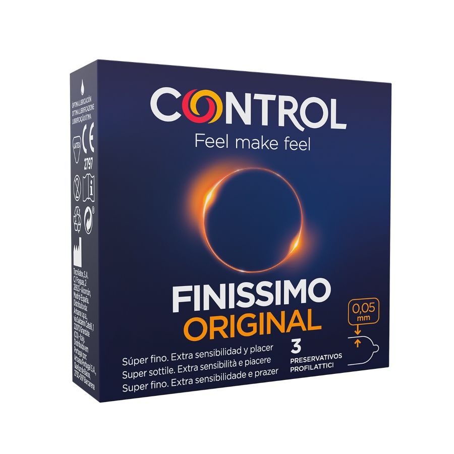 CONTROL - PRESERVATIVI FINISSIMO 3 UNITÀ – Sensibile