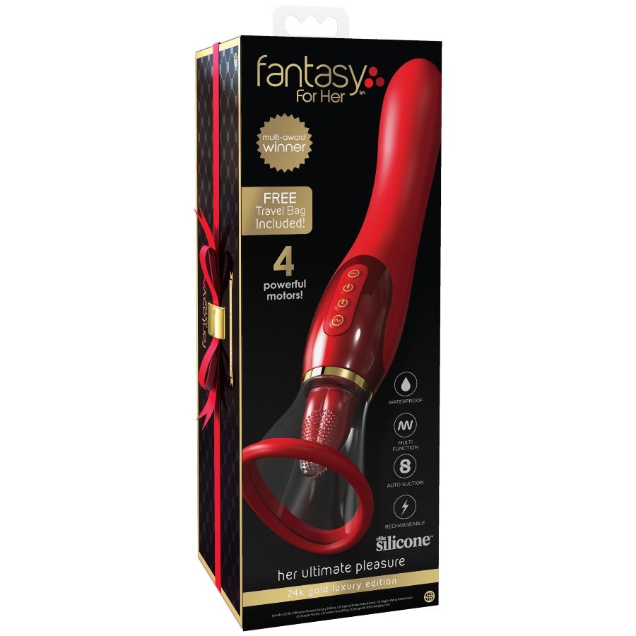 FANTASY FOR HER - ULTIMATE PLEASURE EDICION LUXURY ORO 24K – Vibratori HI-TECH – foto 7
