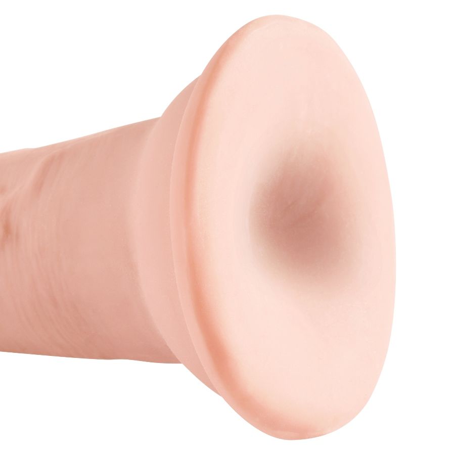 KING COCK - DILDO TRIPLA DENSIT 21.6 CM – Peni realistici – foto 3