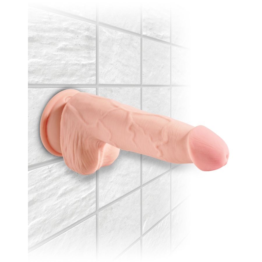 KING COCK - DILDO TRIPLA DENSIT 19 CM – Peni realistici – foto 4