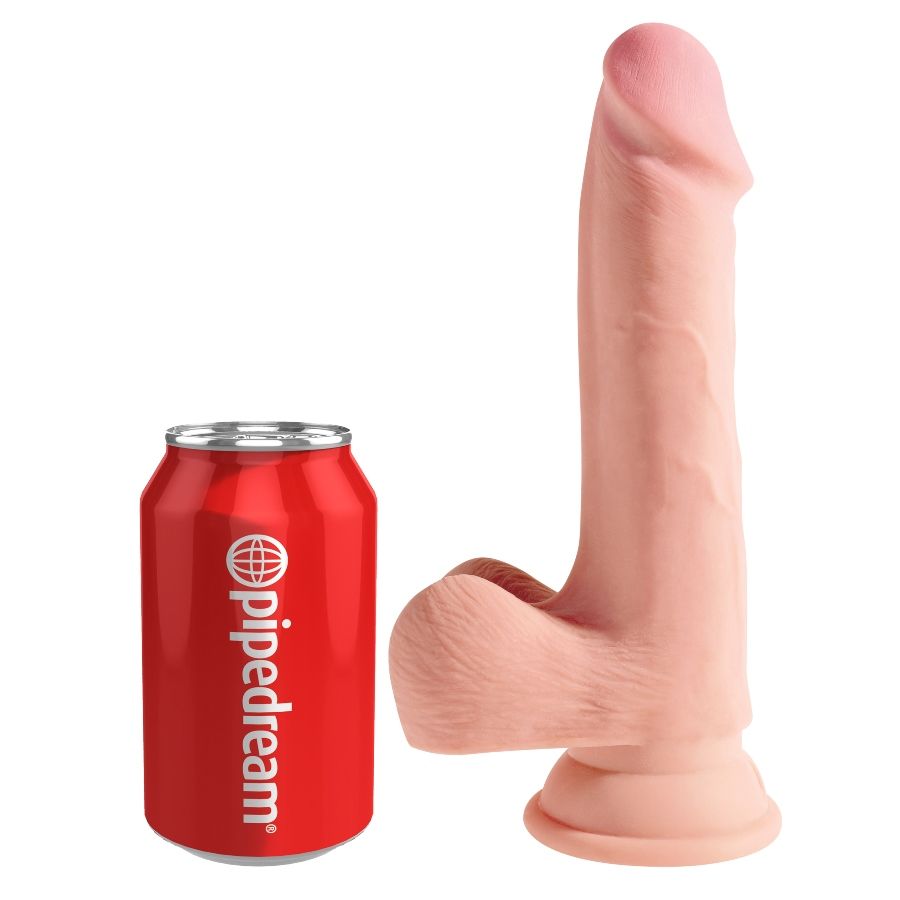 KING COCK - DILDO TRIPLA DENSIT 19 CM – Peni realistici