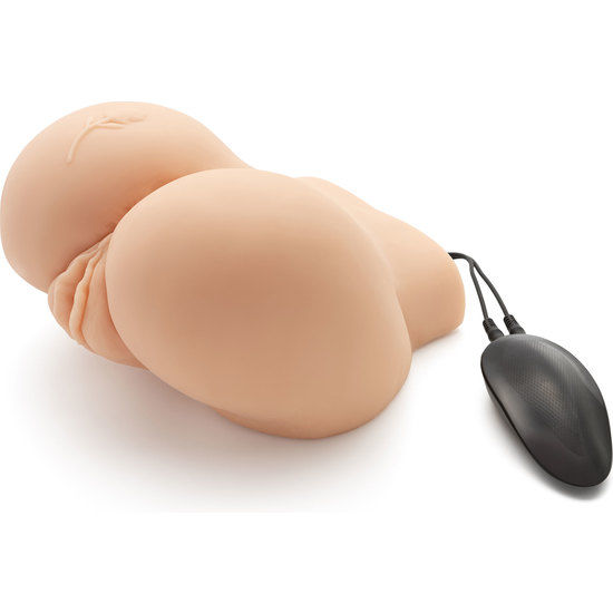 ACT - MASTURBATORE REALISTICO BIG ASS CON VIBRATORE – Vagine con vibrazione – foto 4