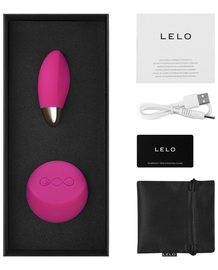 LELO - LYLA 2 INSIGNIA DESIGN EDITION UOVO MASSAGGIATORE CERISE – Telecomando – foto 4