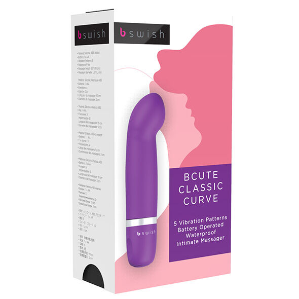 B SWISH - BCUTE CLASSIC CURVE LILLA – Vibratori a punto G – foto 2