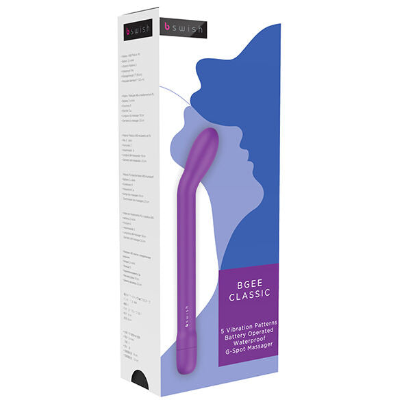 B SWISH - BGEE CLASSICO BORDEAUX – Classici vibratori anali o vaginali – foto 2
