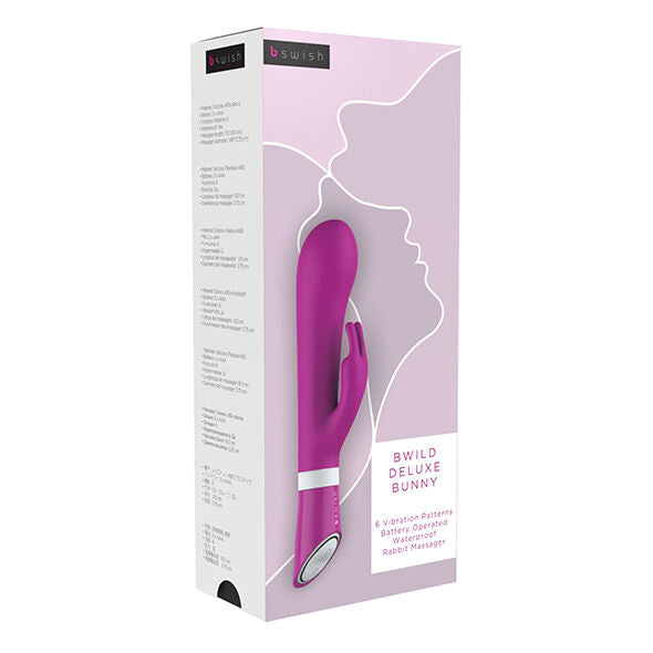 B SWISH - BWILD DELUXE BUNNY CONIGLIO VIBRATORE LAMPONE – Vibratori di coniglio – foto 6
