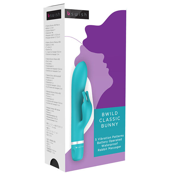 B SWISH - VIBRATORE BWILD CLASSIC BUNNY RABBIT GIADA – Vibratori di coniglio – foto 2