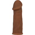 CALEXOTICS - FUTUROTIC ESTENSORE DEL PENE MARRONE – Copri pene con estensione