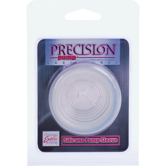 CALEXOTICS - MANICOTTO POMPA UNIVERSALE IN SILICONE TRASPARENTE – Pompa per l'ingrandimento del pene – foto 2