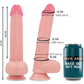 ROCKARMY - LIQUID SILICONE PREMIUM KINGCOBRA REALISTICO 24 CM -O- 4.77 CM – Peni realistici