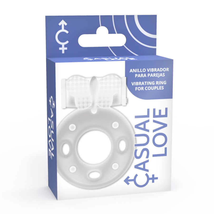 CASUAL LOVE - ANELLO 34 TRASPARENTE – Cockring con vibrazione – foto 4