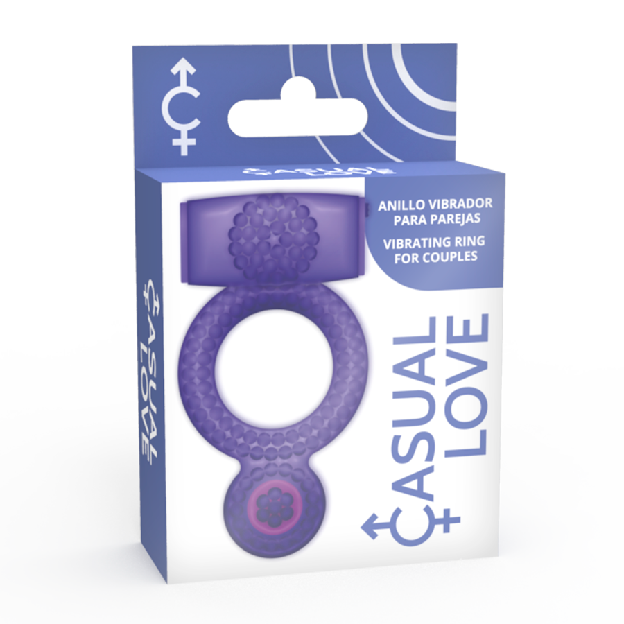 CASUAL LOVE - ANELLO DOUBLE PLEASURE LILLA – Cockring con vibrazione – foto 4