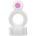 CASUAL LOVE - ANELLO DOPPIO PIACERE TRASPARENTE – Cockring con vibrazione