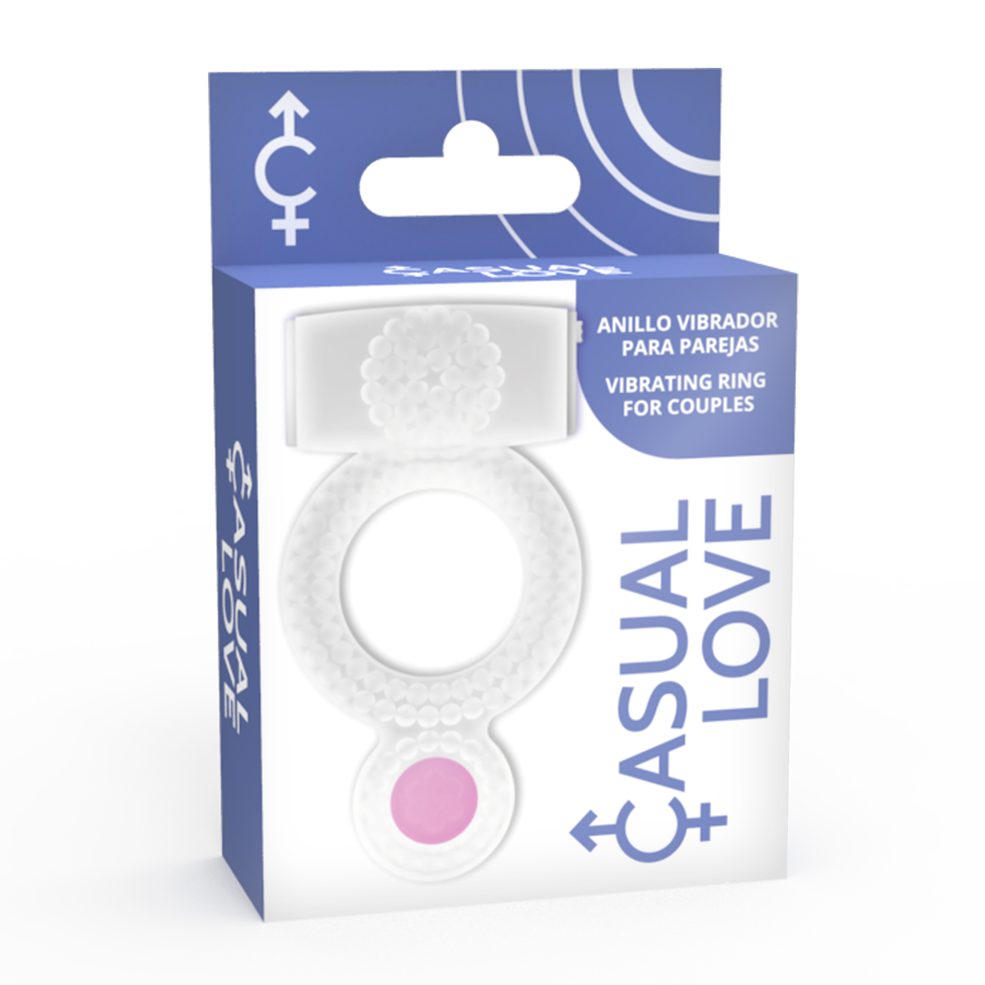 CASUAL LOVE - ANELLO DOPPIO PIACERE TRASPARENTE – Cockring con vibrazione – foto 4