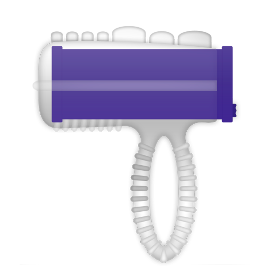 CASUAL LOVE - VIBRATORE ANELLO LILLA – Accessori per il pene