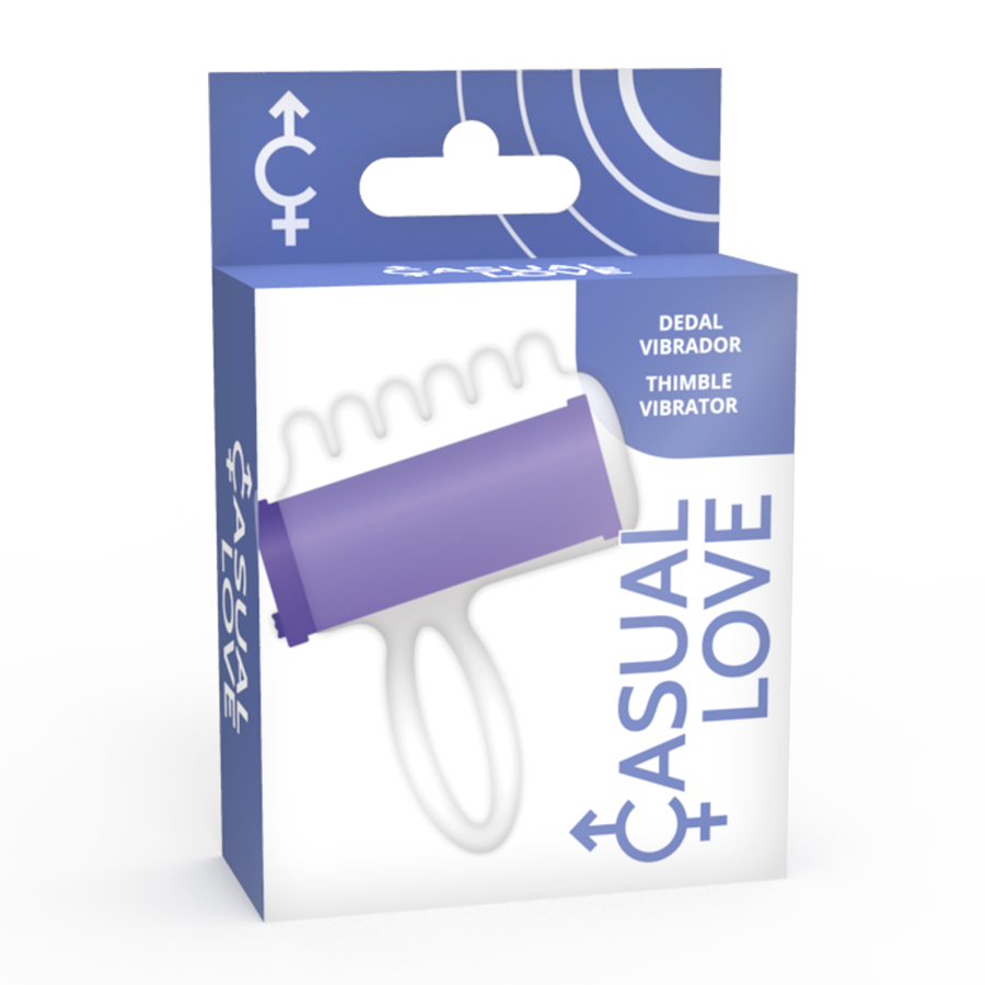 CASUAL LOVE - STIMOLATORE PER DITA LILLA – Accessori per il pene – foto 5