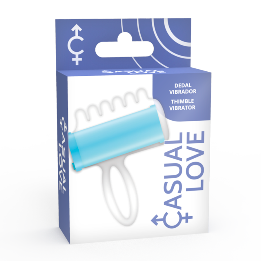 CASUAL LOVE - STIMOLATORE A DITA BLU – Accessori per il pene – foto 6