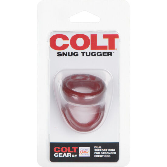 CALEXOTICS - COLT SNUG TUGGER ROSSO – Cockring senza vibrazione – foto 2