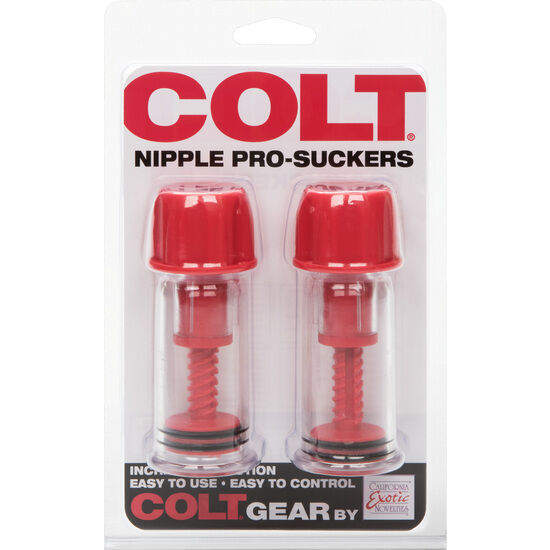 CALEXOTICS - VENTOSE PER CAPEZZOLI ROSSI COLT – Succhiare la vagina / il clitoride – foto 2