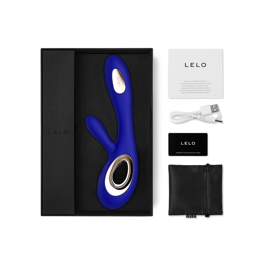 LELO - VIBRATORE SORAYA WAVE CONIGLIO BLU NOTTE – Vibratori HI-TECH – foto 3