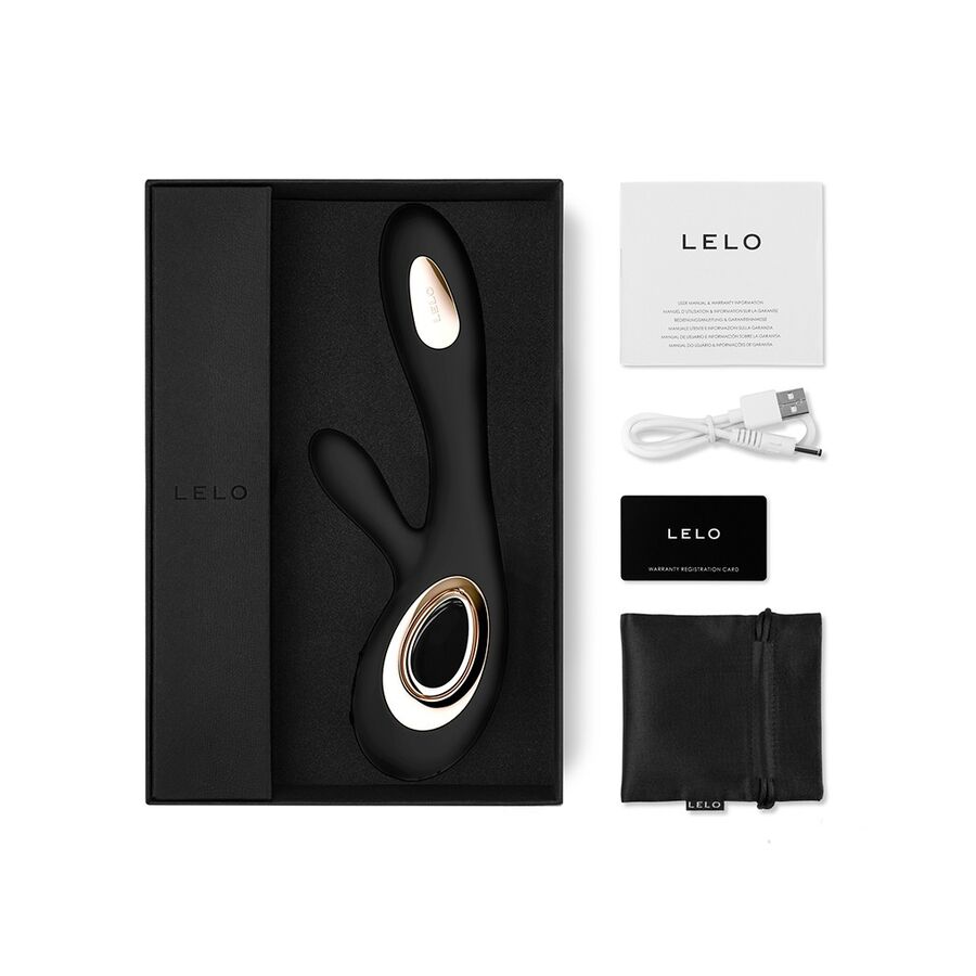 LELO - VIBRATORE SORAYA WAVE CONIGLIO NERO – Vibratori HI-TECH – foto 4