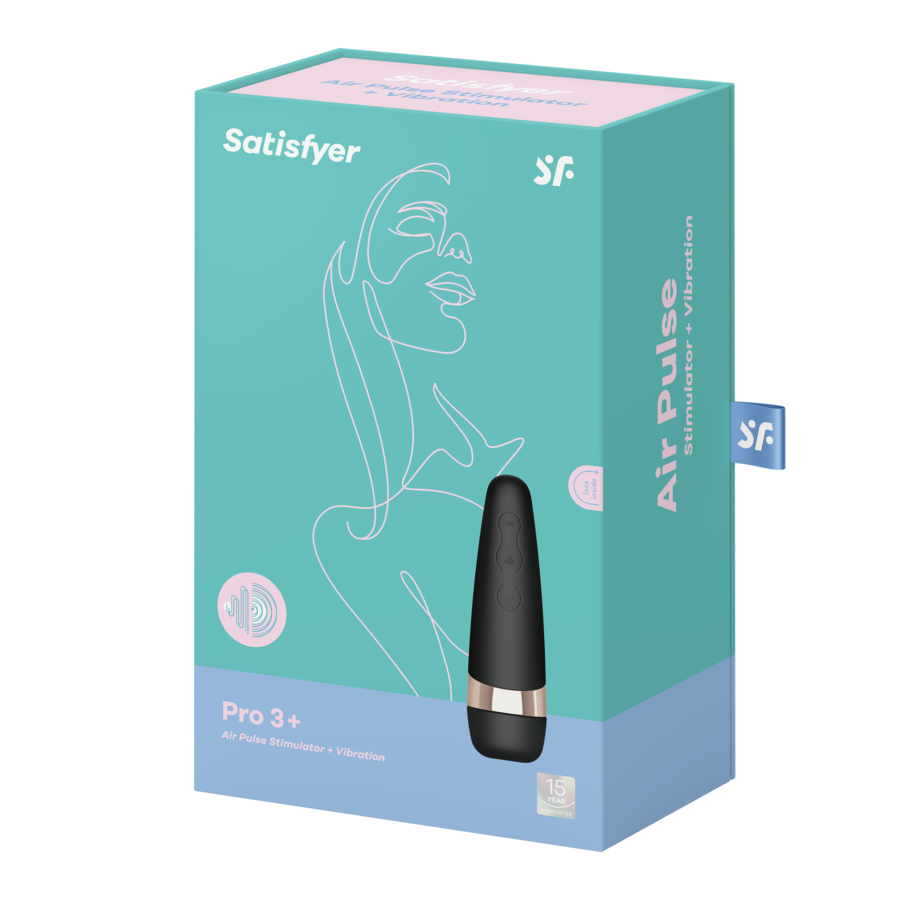 SATISFYER - PRO 3 VIBRAZIONE EDIZIONE 2020 – Stimolatore dell'aria nessuna vibrazione – foto 3