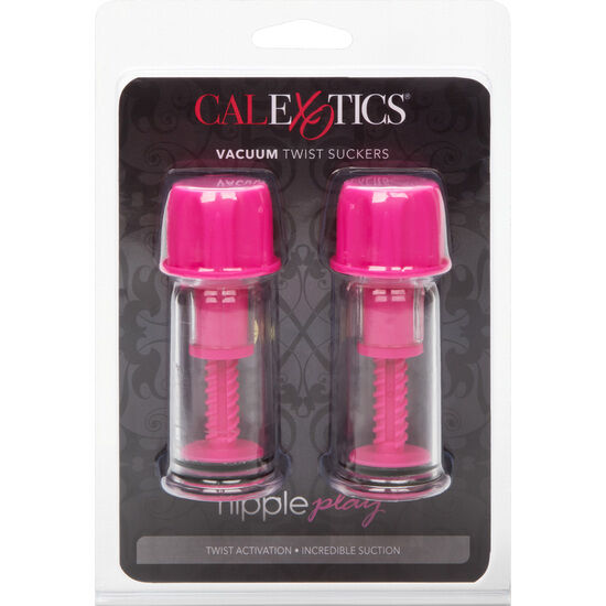 CALEXOTICS - VACCUM TWIST PINK NIPPLE SUCTION CUP – Succhiare la vagina / il clitoride – foto 2