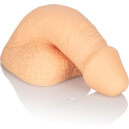 CALEXOTICS - IMBALLAGGIO IN SILICONE PENE 12.75 CM CARNE – Falli senza vibrazioni