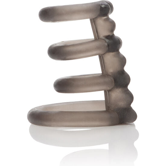 CALEXOTICS - DR. J SUPPORTO MASTER TRIPLO LISCIO – Cockring senza vibrazione