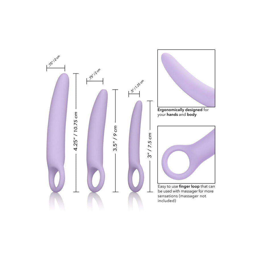CALEXOTICS - DR LAURA BERMAN ALENA SET DI 3 DILATORI IN SILICONE – Tappi anali – foto 3