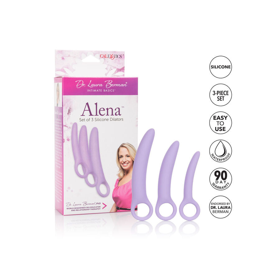 CALEXOTICS - DR LAURA BERMAN ALENA SET DI 3 DILATORI IN SILICONE – Tappi anali – foto 4
