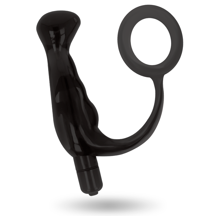 ADDICTED TOYS - VIBRATORE PROST TICO NERO 10 CM – Vibratori anali – foto 3