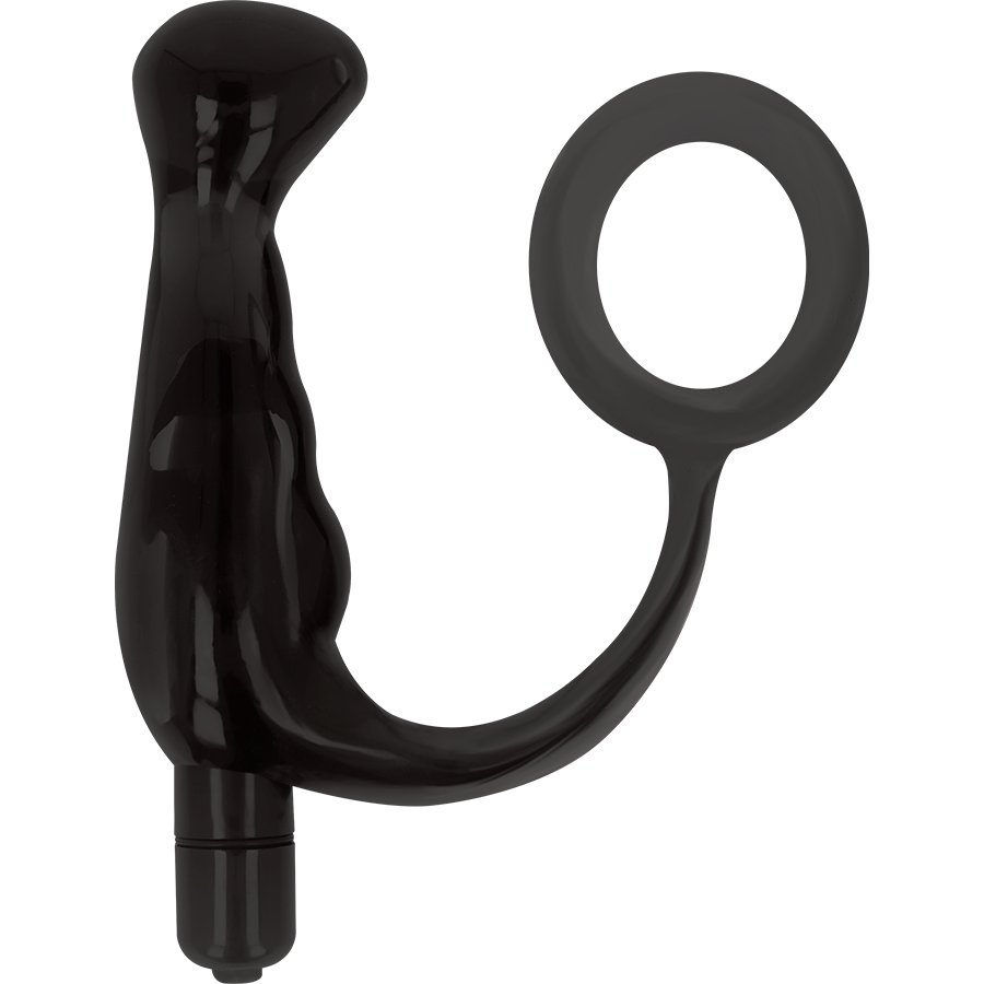 ADDICTED TOYS - VIBRATORE PROST TICO NERO 10 CM – Vibratori anali