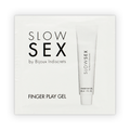 BIJOUX INDISCRETS - GEL DA MASSAGGIO SEX SLOW CON FINGER PLAY MONODOSE – Oli da massaggio non aromatizzati